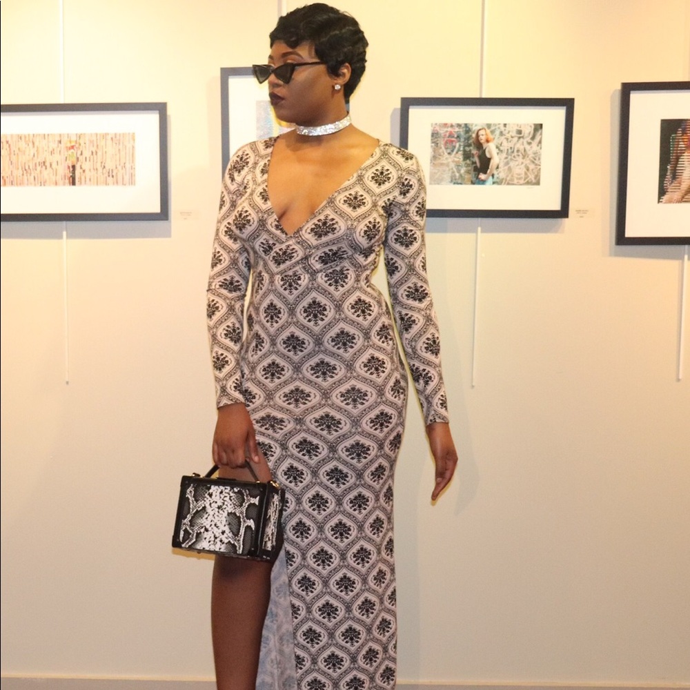 À sexy and chic maxi dress